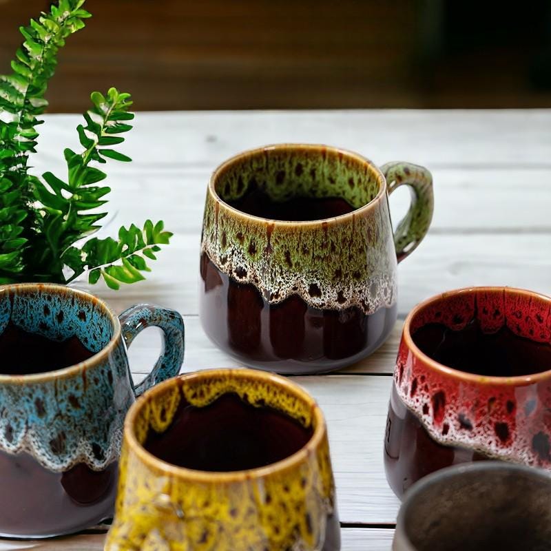 Handmade Retro Ceramic Cup