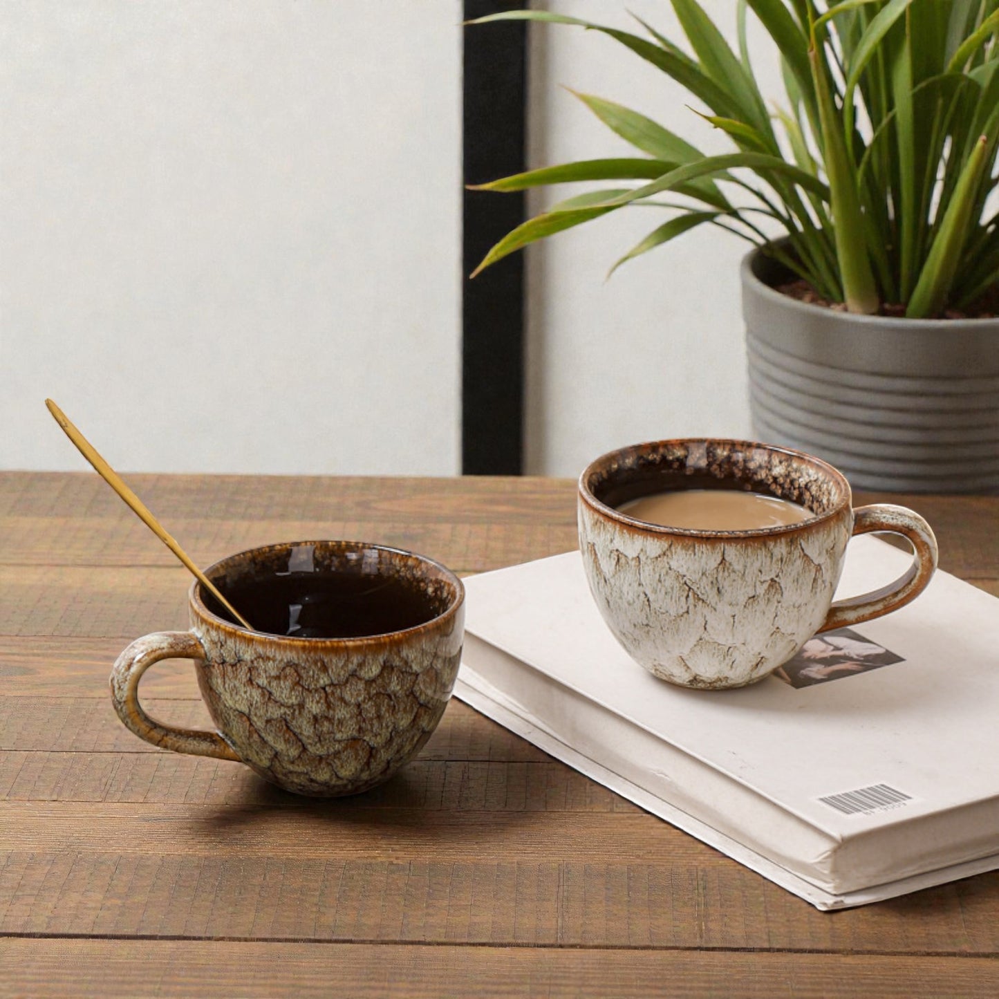 Retro Style Glazed Cup
