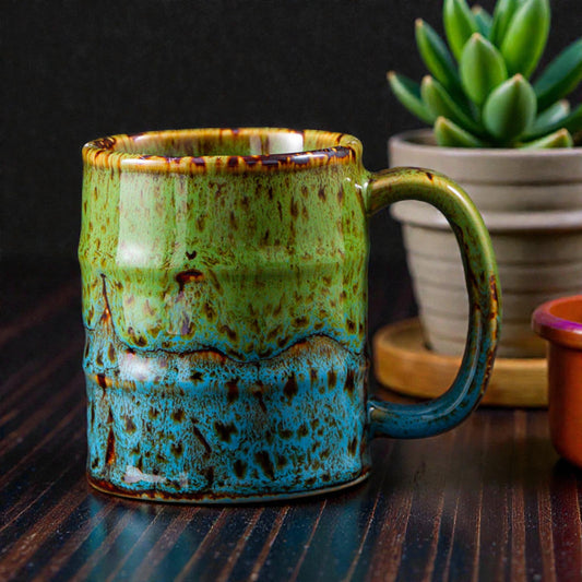 Rustic Oil Drum Mug