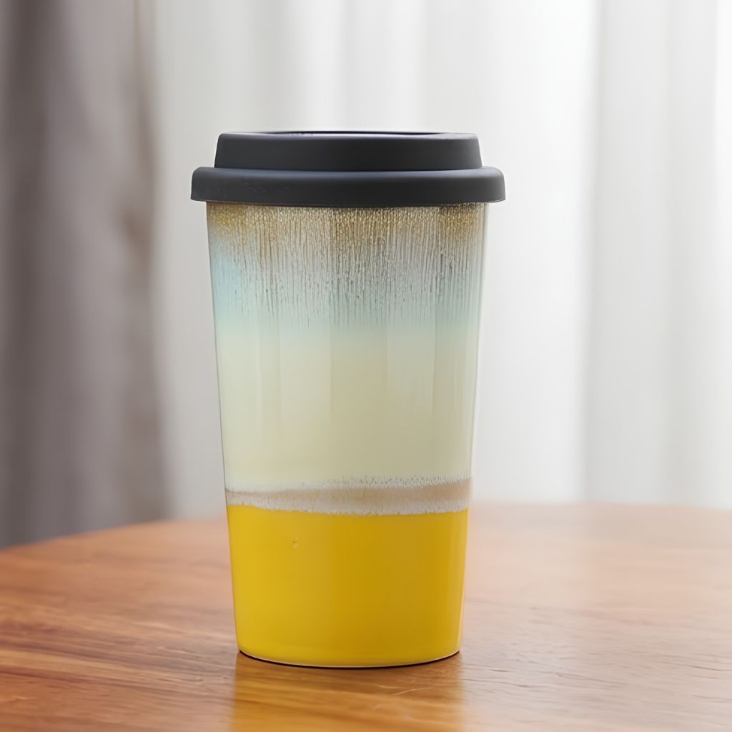 Glaze Ceramic Travel Cup