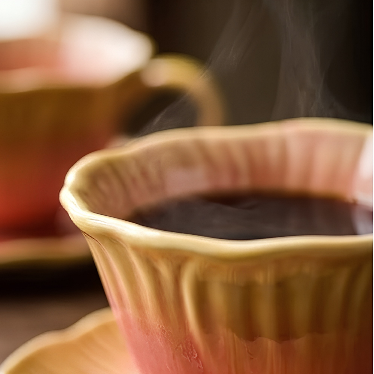 Petal Cup with Saucer
