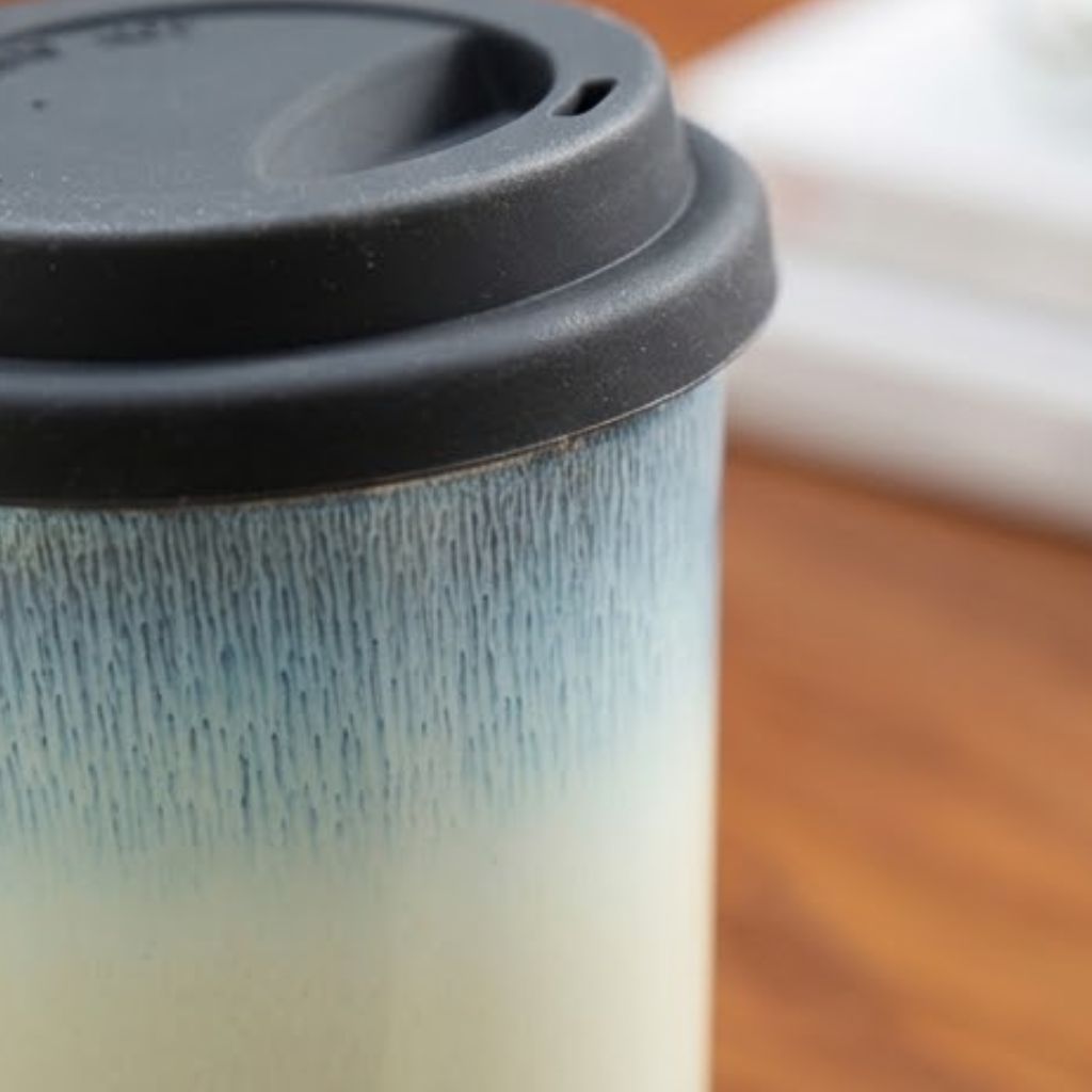 Glaze Ceramic Travel Cup
