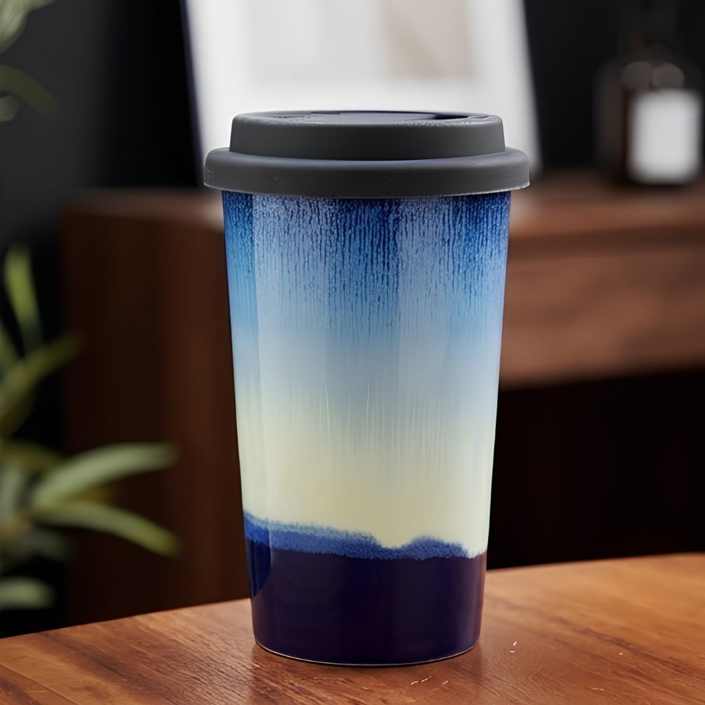 Glaze Ceramic Travel Cup