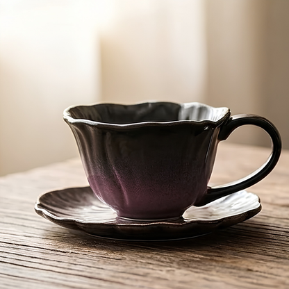 Petal Cup with Saucer