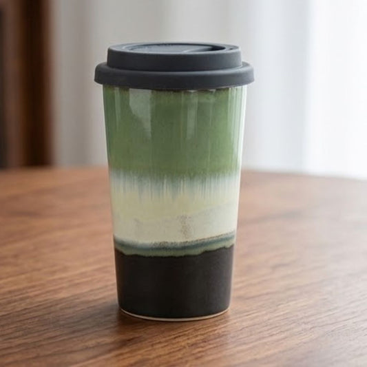 Glaze Ceramic Travel Cup