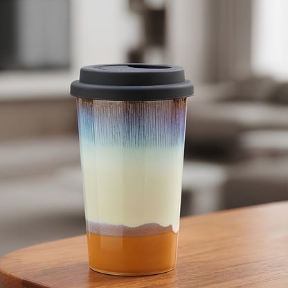 Glaze Ceramic Travel Cup