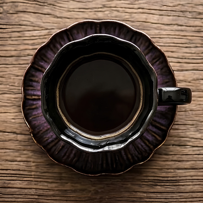 Petal Cup with Saucer