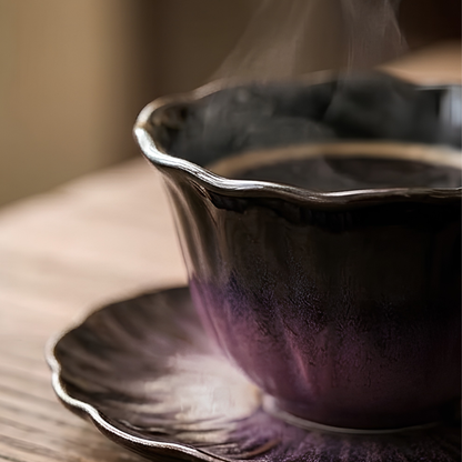 Petal Cup with Saucer