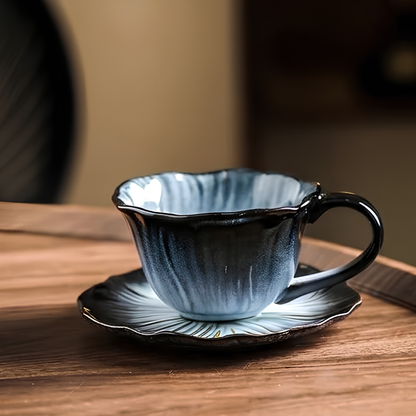 Petal Cup with Saucer