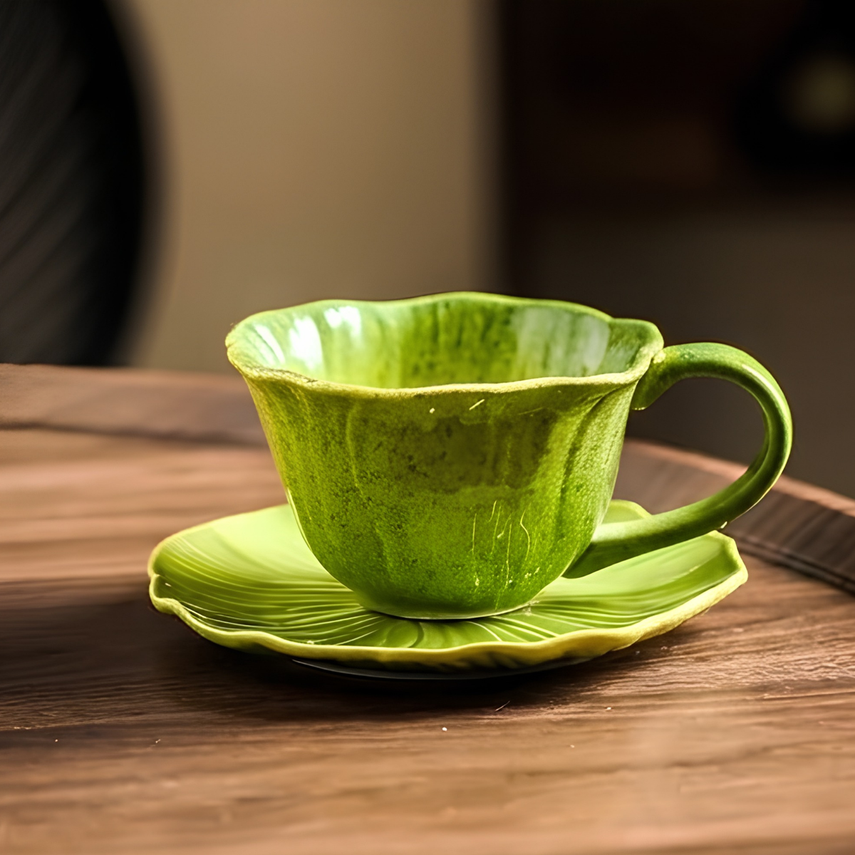 Petal Cup with Saucer