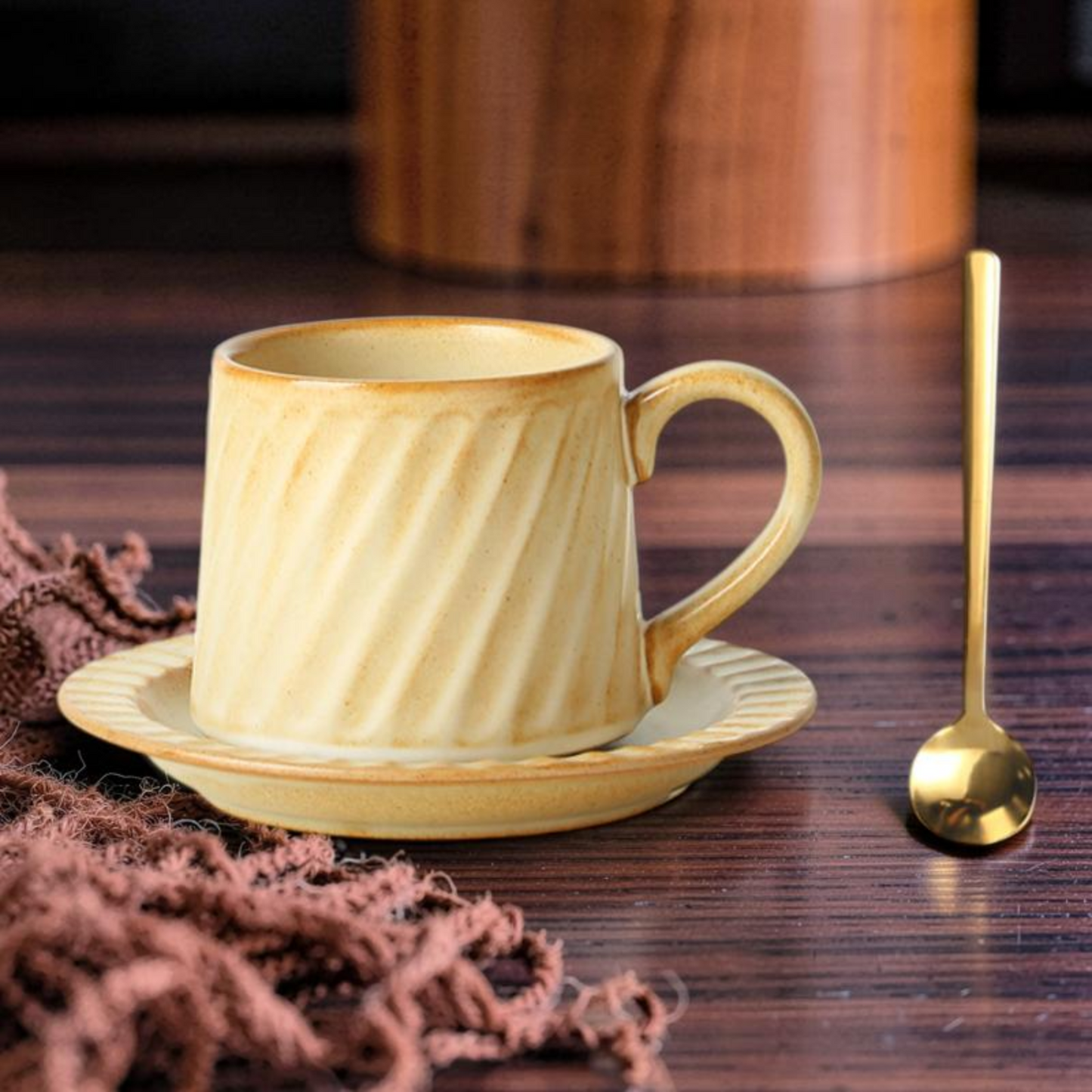 Mug and Saucer Set