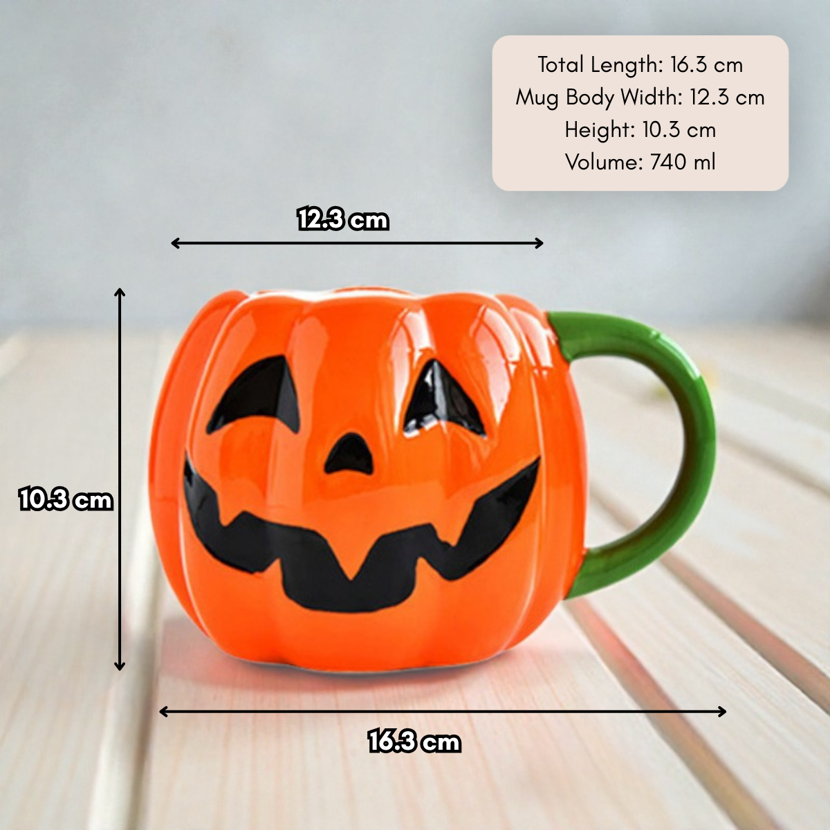 Halloween Pumpkin Mug