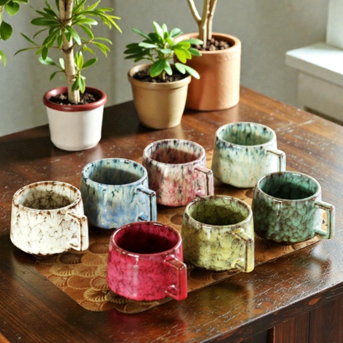 Glazed Ceramic Coffee Cup