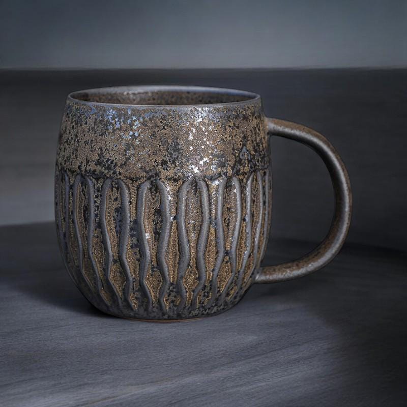 Stoneware Glazed Coffee Mug