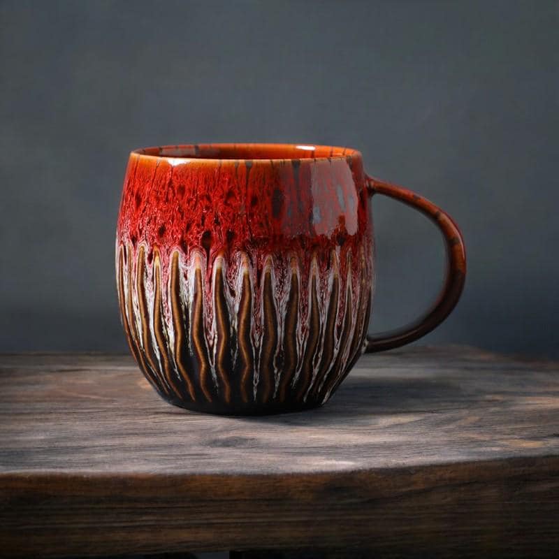 Stoneware Glazed Coffee Mug