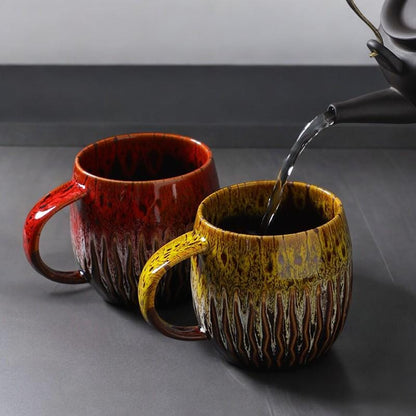 Stoneware Glazed Coffee Mug