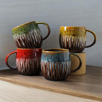 Stoneware Glazed Coffee Mug
