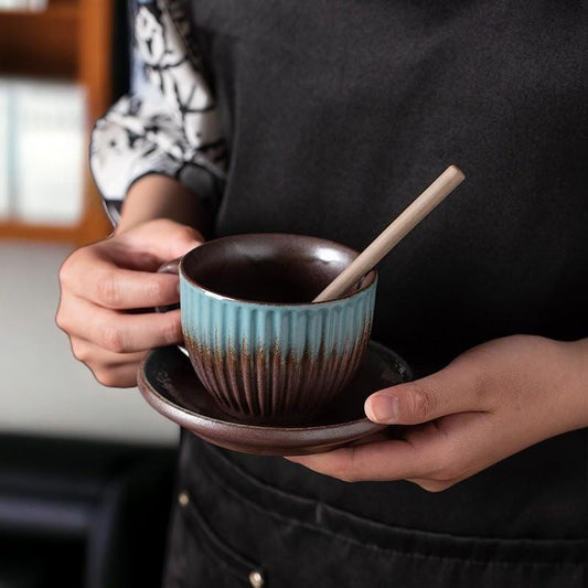 Coffee Cup with Saucer & Spoon