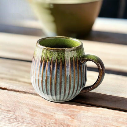 Glazed Porcelain Coffee Mug