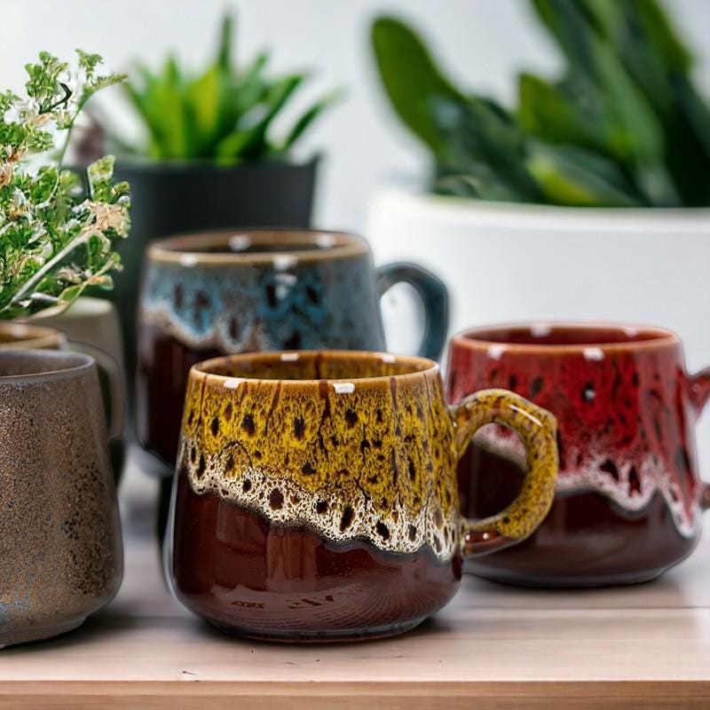 Handmade Retro Ceramic Cup