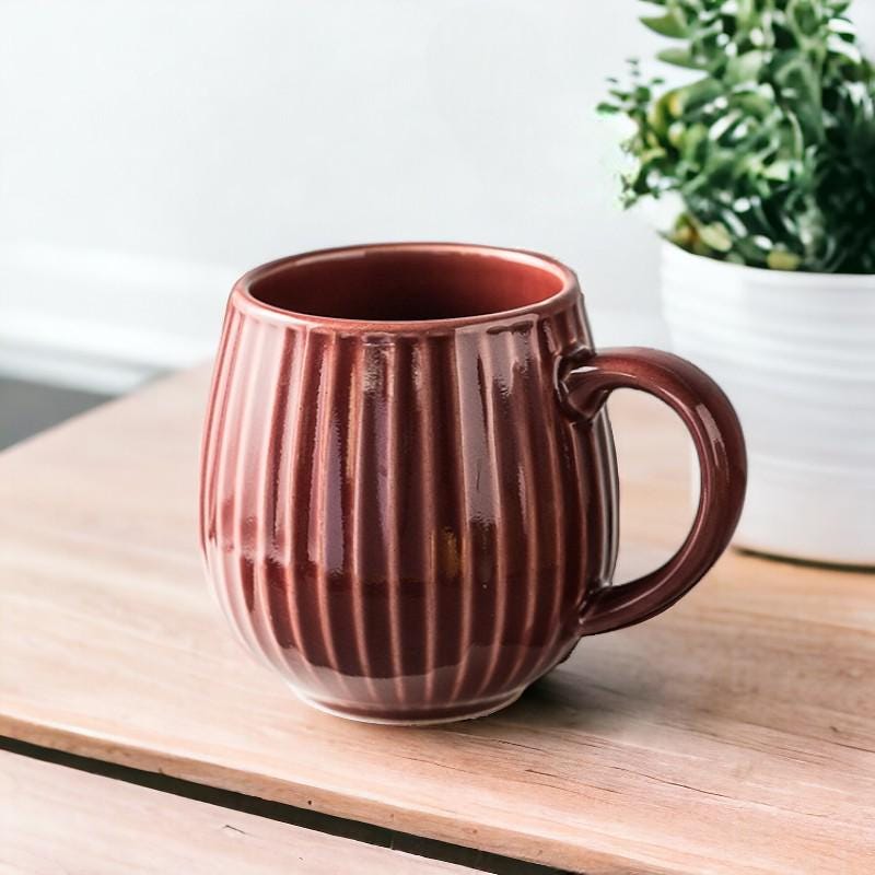 Glazed Porcelain Coffee Mug