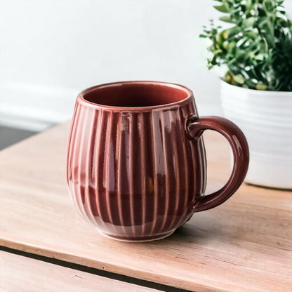 Glazed Porcelain Coffee Mug