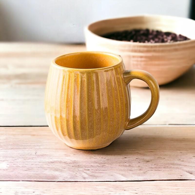 Glazed Porcelain Coffee Mug