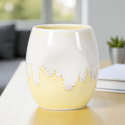 Aesthetic Handleless Ceramic Cup