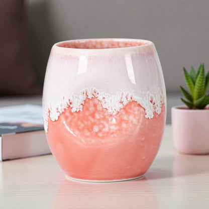 Aesthetic Handleless Ceramic Cup