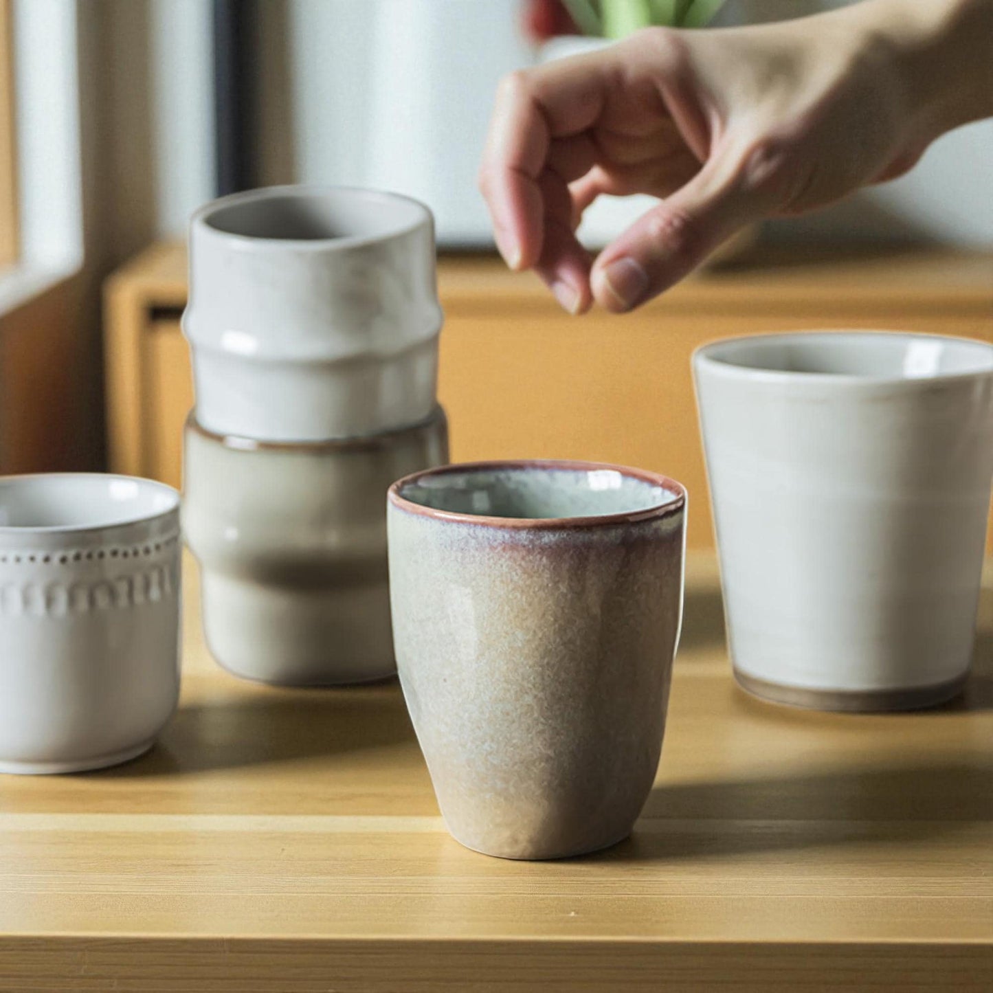 Japanese-Style Handleless Cup