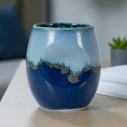 Aesthetic Handleless Ceramic Cup