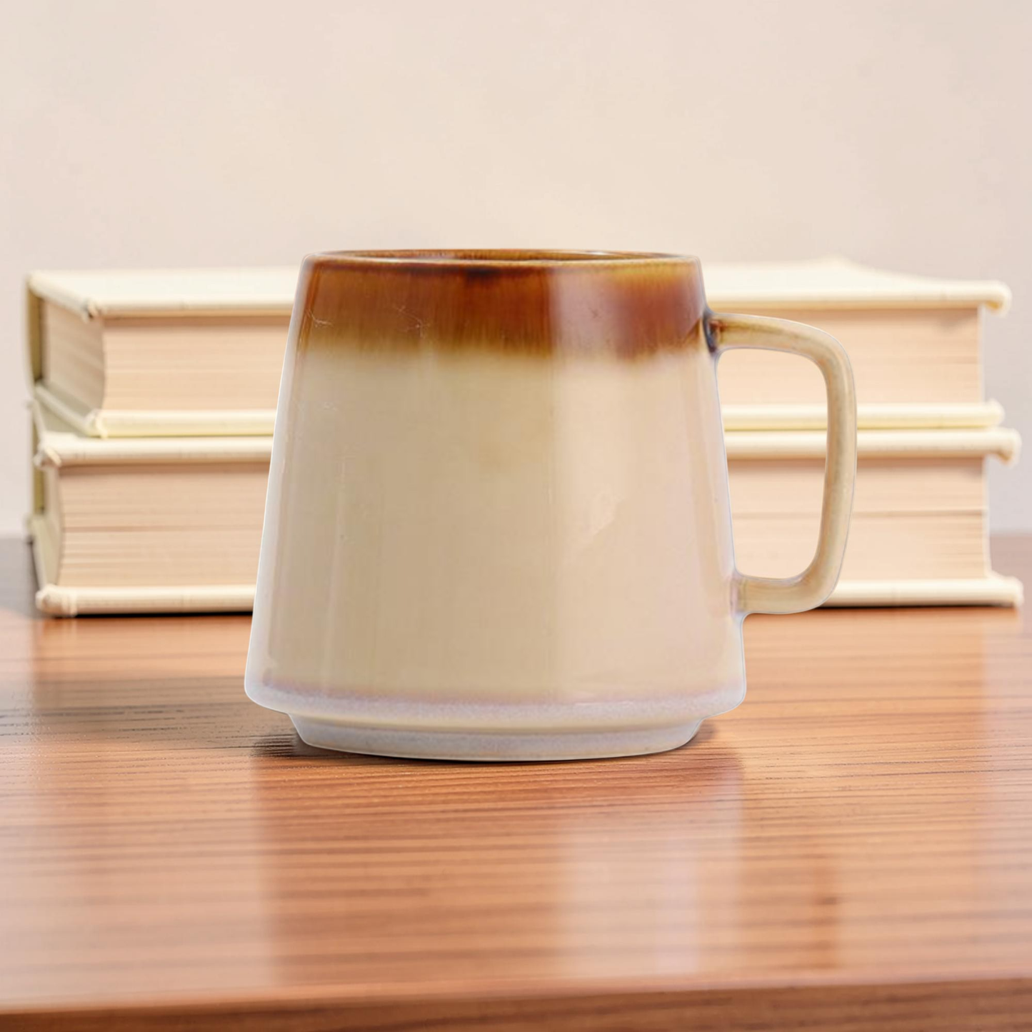 Japanese Style Coffee Mug with Coaster