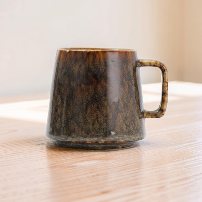 Japanese Style Coffee Mug with Coaster