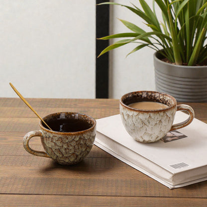 Retro Style Glazed Cup