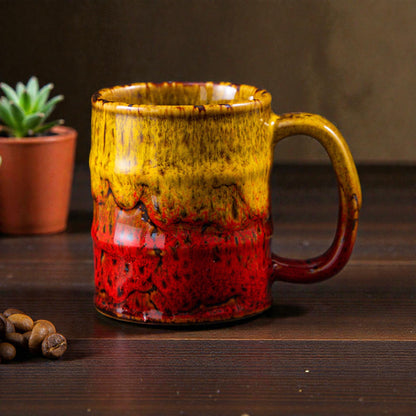 Rustic Oil Drum Mug