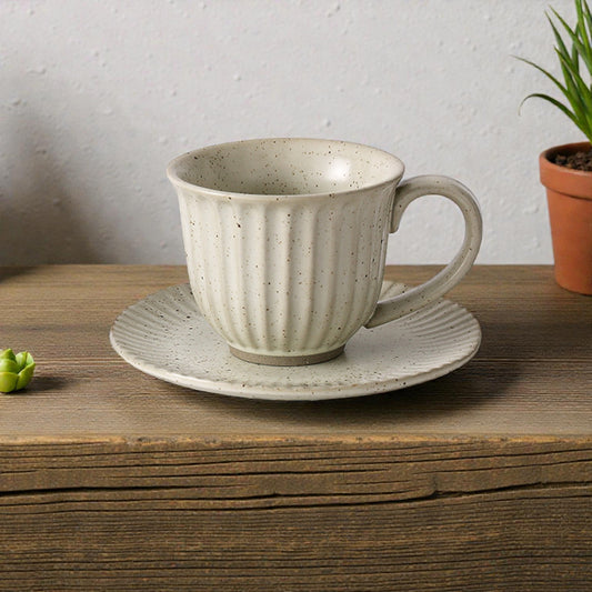 Japanese Style Cup and Saucer Set