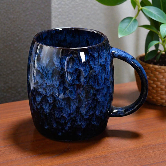 Artistic Glazed Coffee Mug