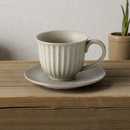 Japanese Style Cup and Saucer Set
