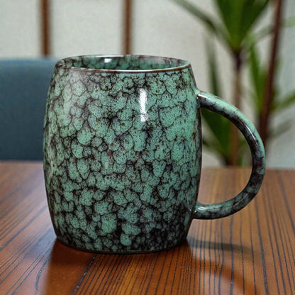 Artistic Glazed Coffee Mug