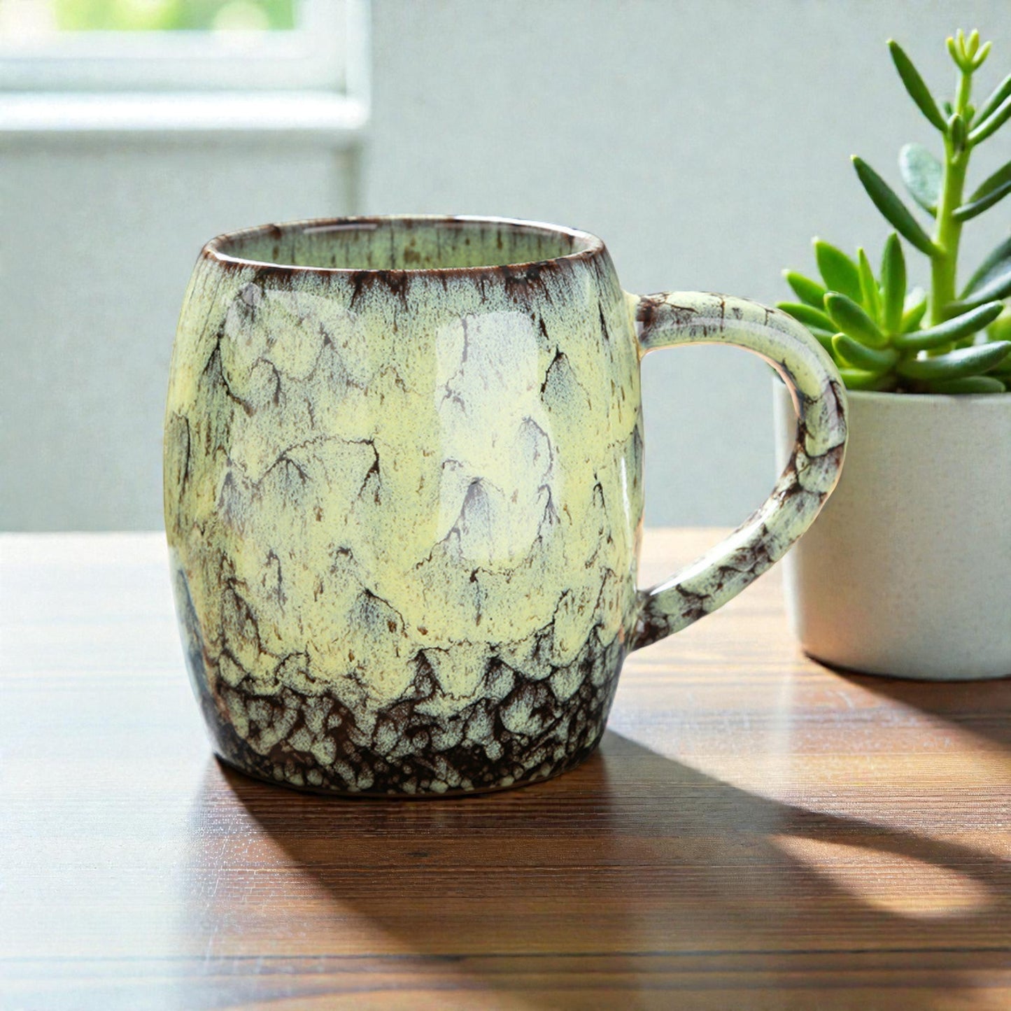 Rustic Ceramic Coffee Mug