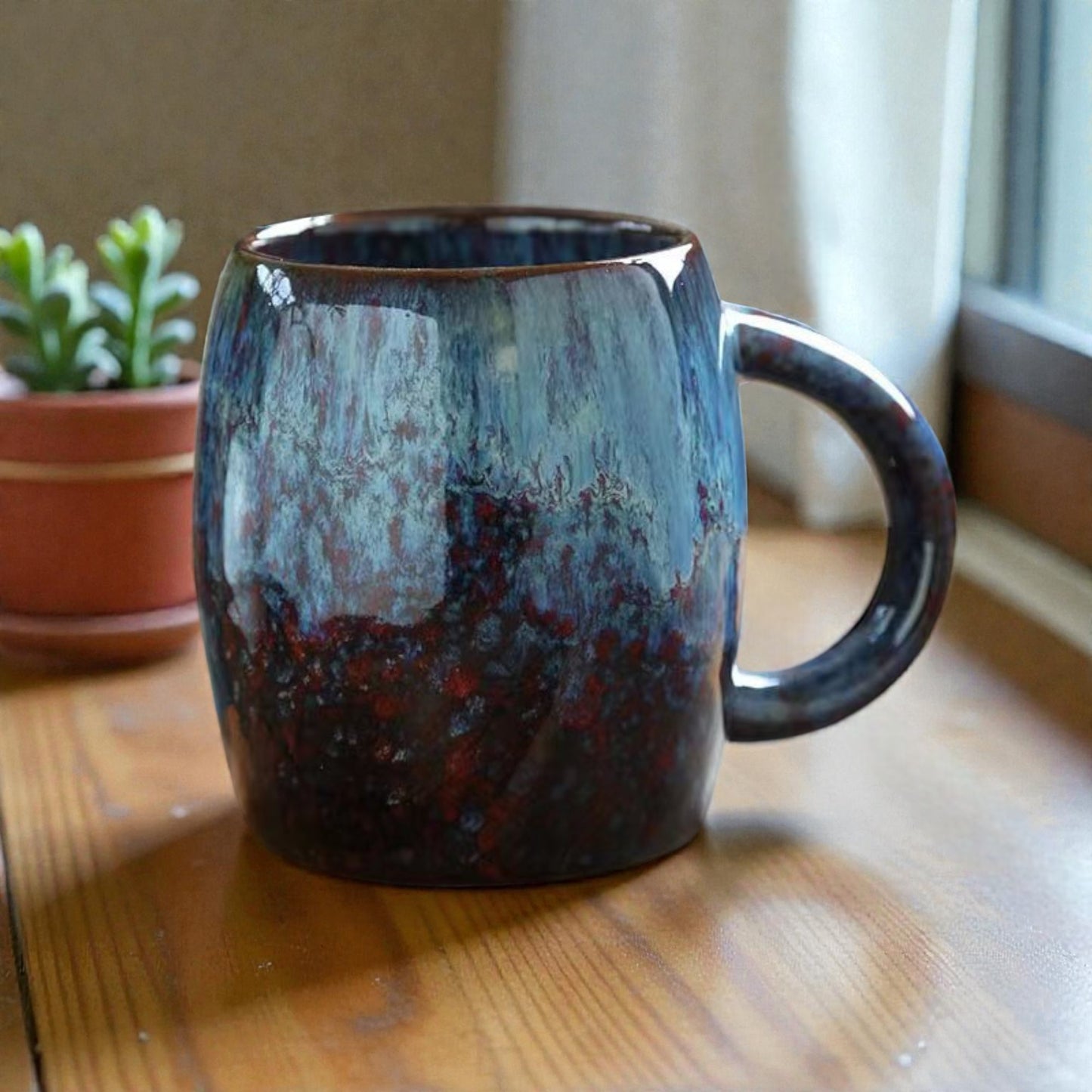 Artistic Glazed Mug