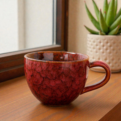 Retro Style Glazed Cup