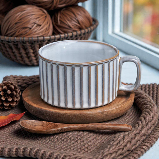 Vintage Style Cup and Saucer Set
