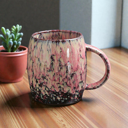 Artistic Glazed Coffee Mug