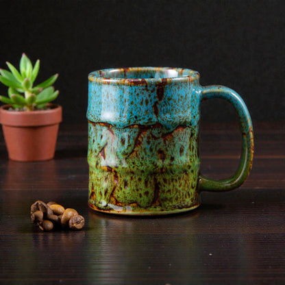 Rustic Oil Drum Mug