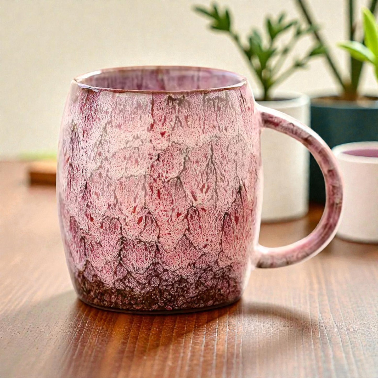 Artistic Glazed Coffee Mug