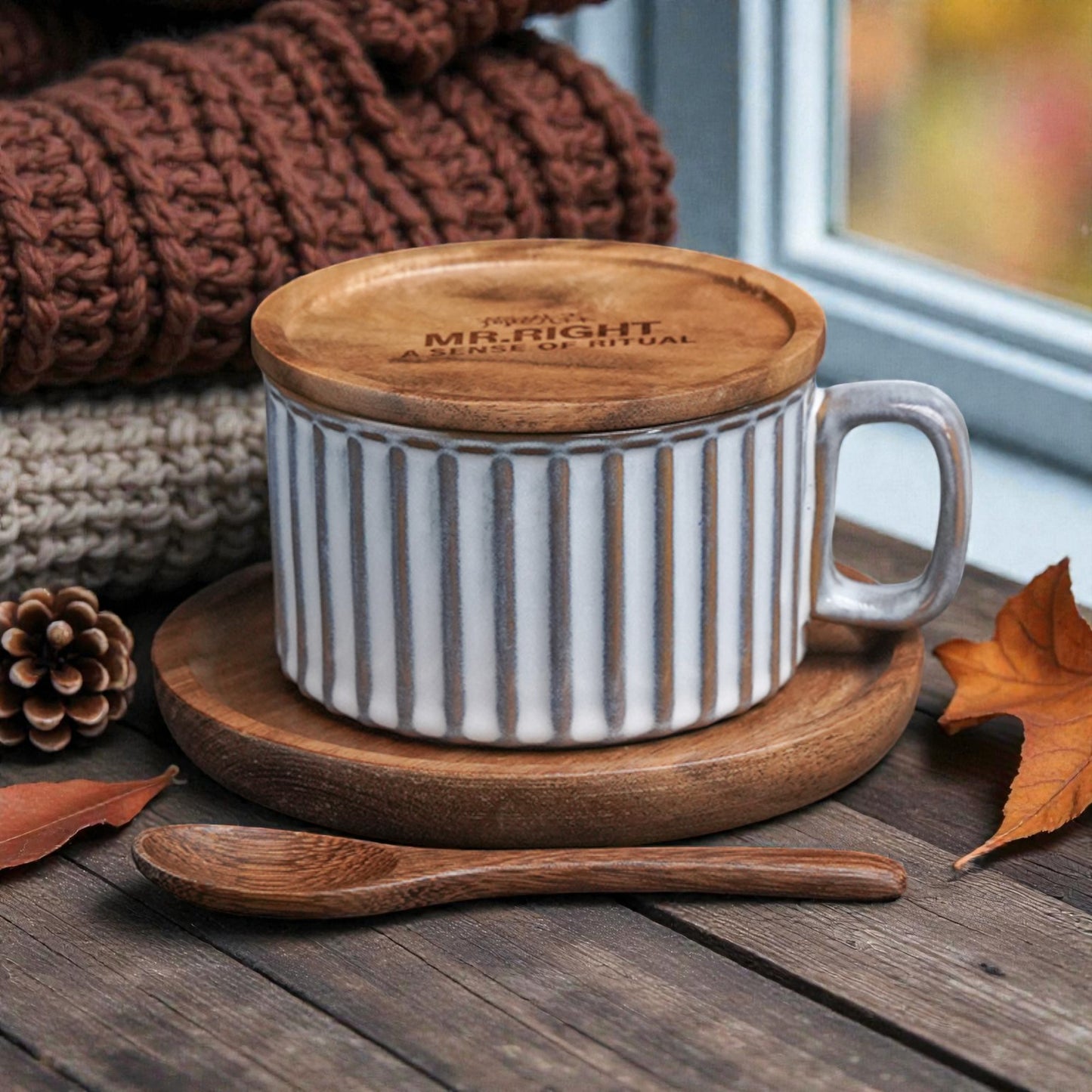 Vintage Style Cup and Saucer Set