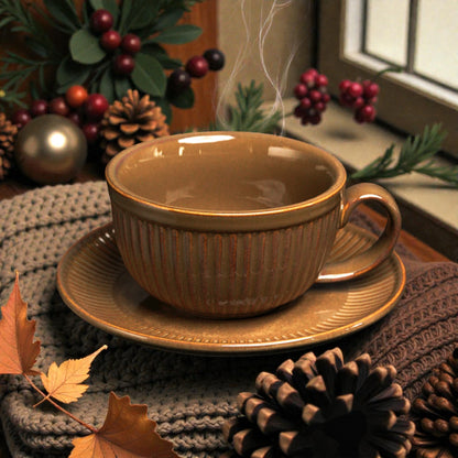 Vintage Cup With Saucer Set