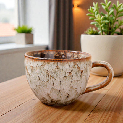 Retro Style Glazed Cup