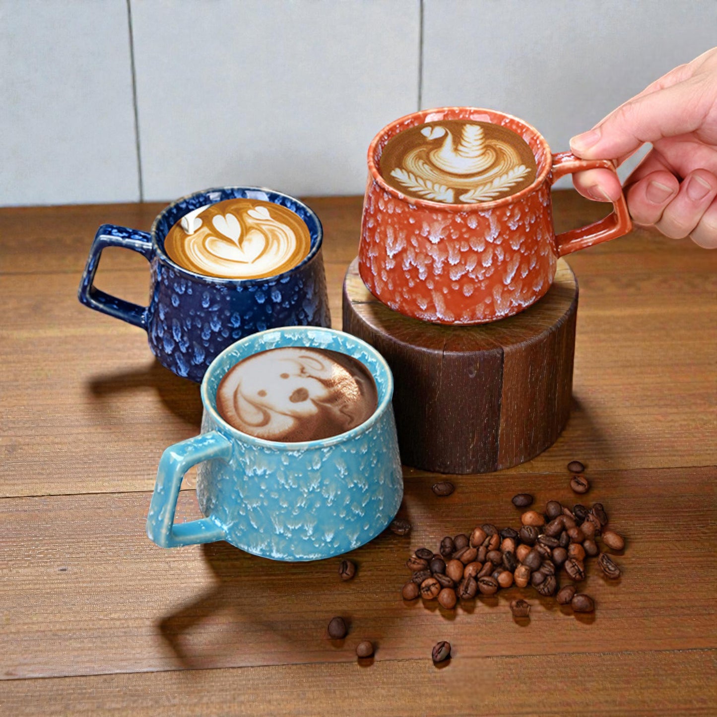 Vintage Inspired Ceramic Mug